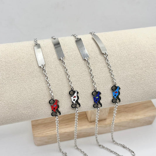 BR TARGHETTA E MOTO SMALTO