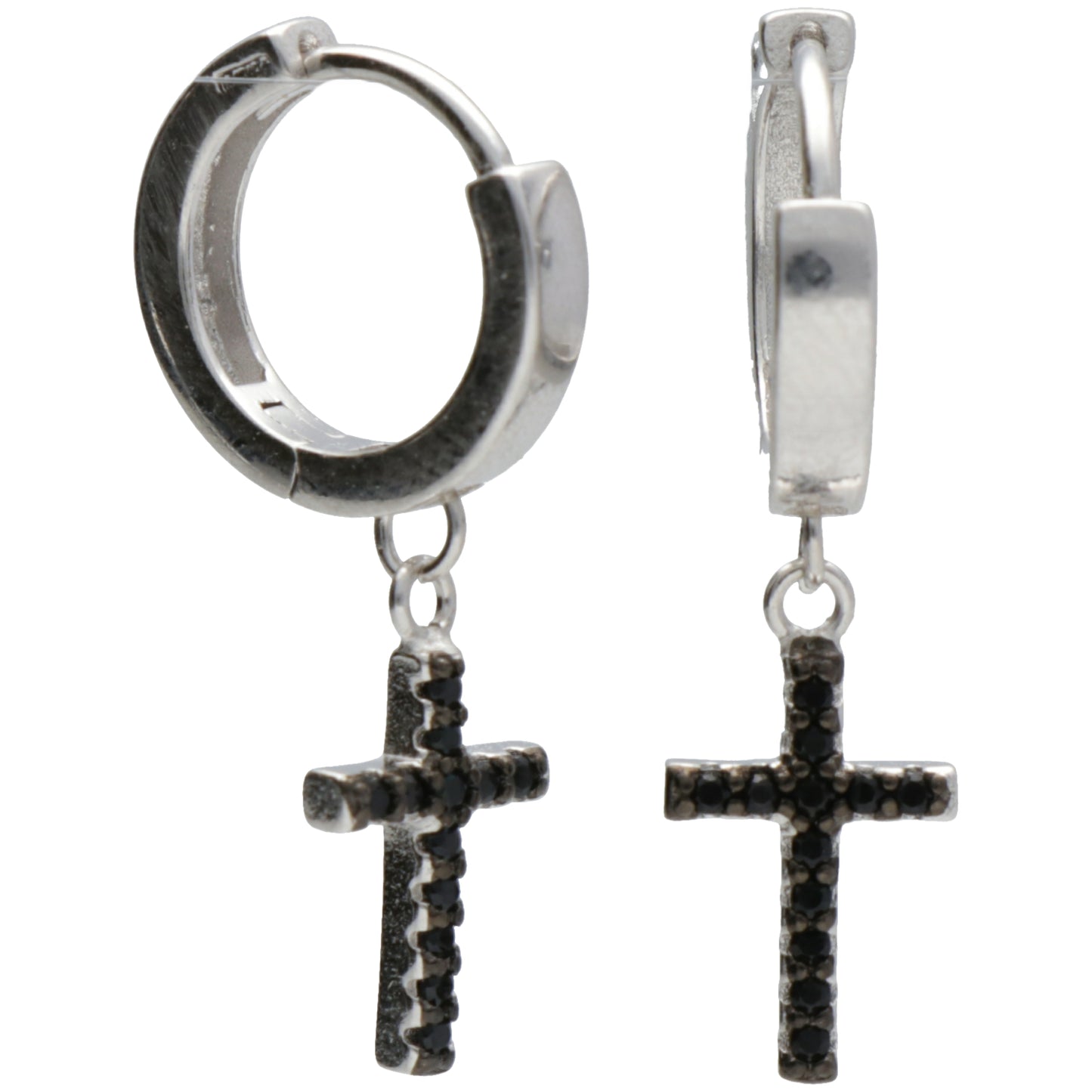 2.5mm Smooth Camp and Black Zirconia Cross