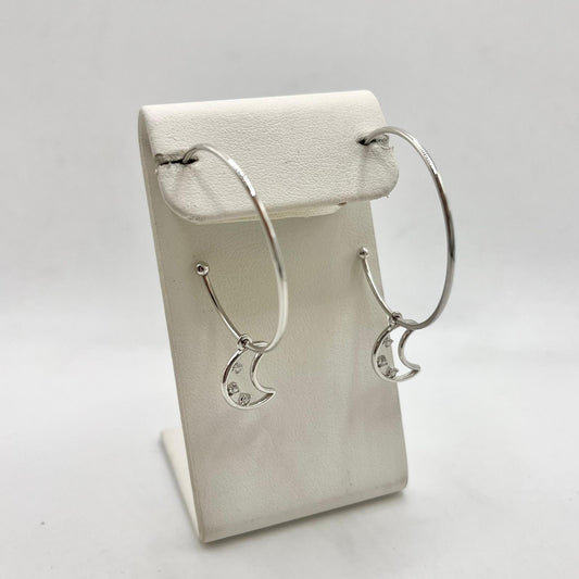 OR CERCHIO CON PENDENTE LUNA