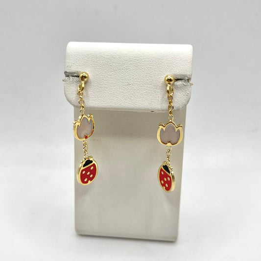 OPN COCCINELLA E TULIPANO