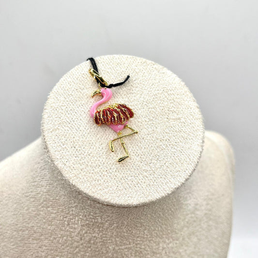 CIONDOLO FENICOTTERO ROSA