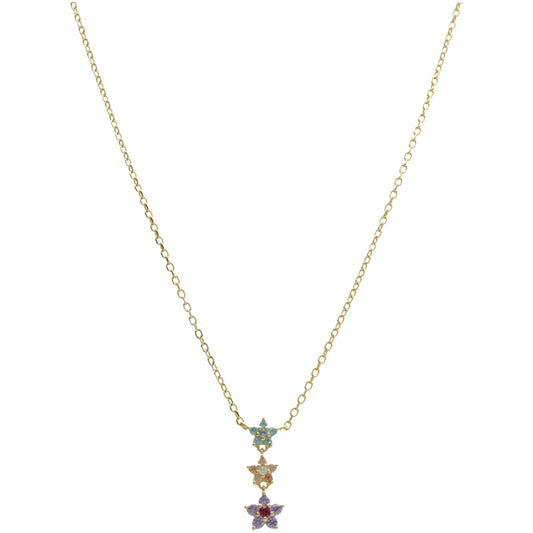 CL 3 FIORI PENDENTI COLORATI