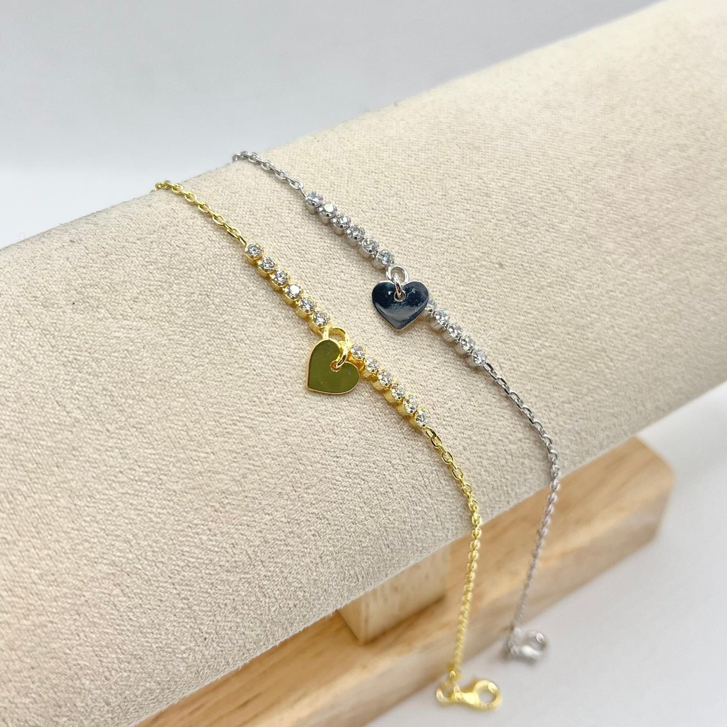 BR ZIRCONI E CUORE LISCIO