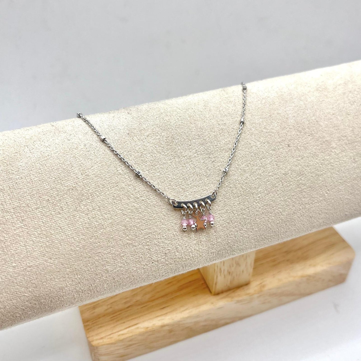 CAVIGLIER PERLINE ROSA E STELLA