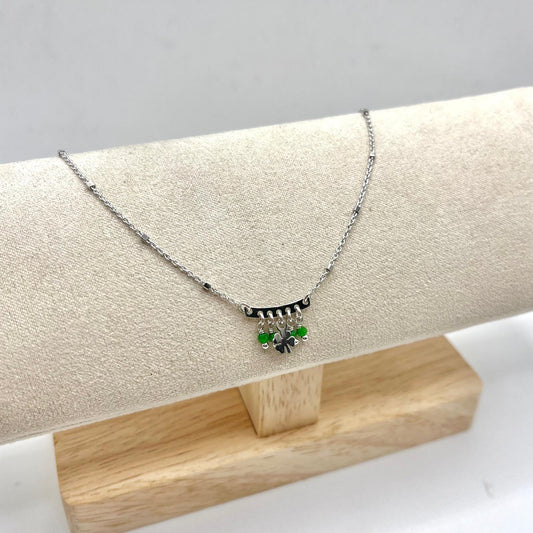 CAV PERLINE VERDI E QUADRIFOGLIO