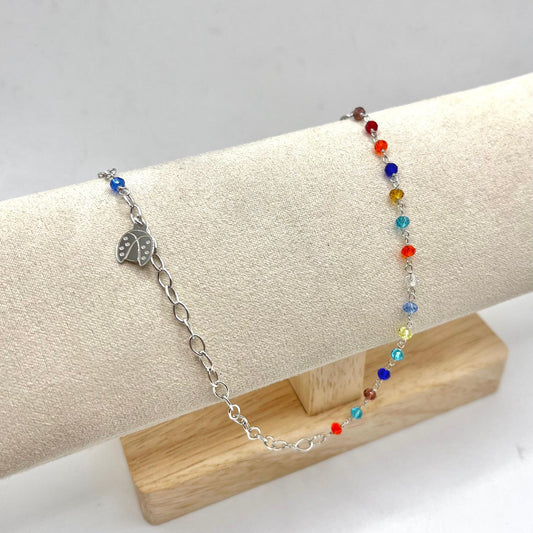 CAV PERLINE COLORATE E COCCINELLA