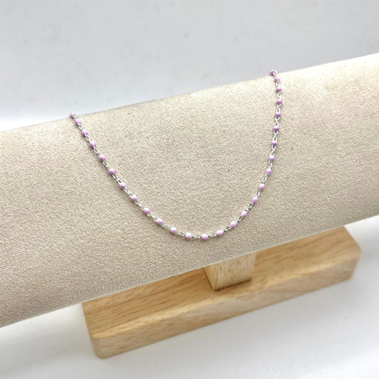 CAVIGLIERA PERLINE ROSA