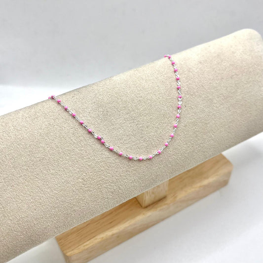 CAVIGLIERA PERLINE ROSA