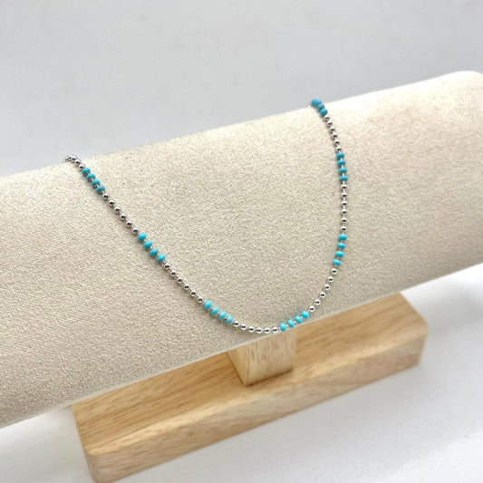 CAVIGLIERE PERLINE TURCHESI