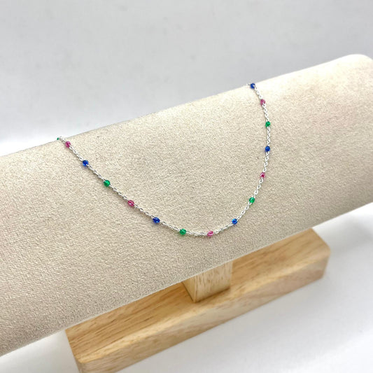 CAVIGLIERE PERLINE COLORATE