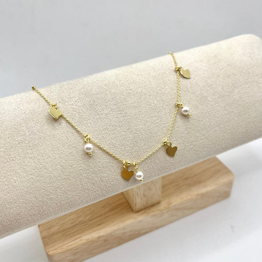 BR CUORI LISCI E PERLINE