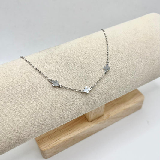 CAVIGLIERA 3 QUADRIFOGLI LISCI