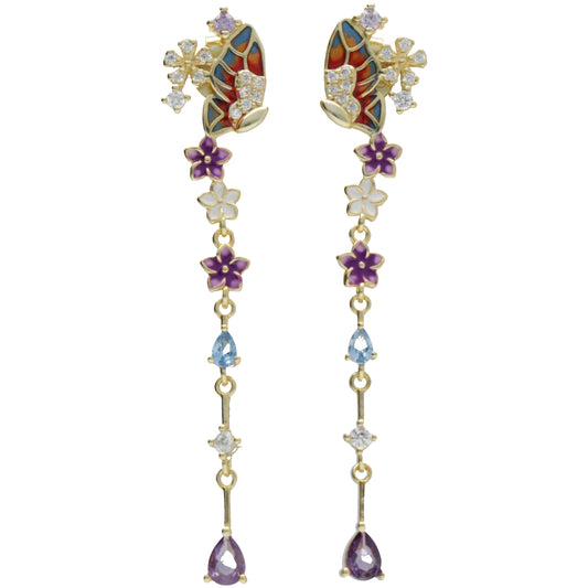 OPN FIORI E FARFALLA COLORATI