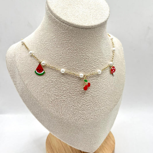 CL PERLINE E CILIEGIA FUNGO COCOMERO