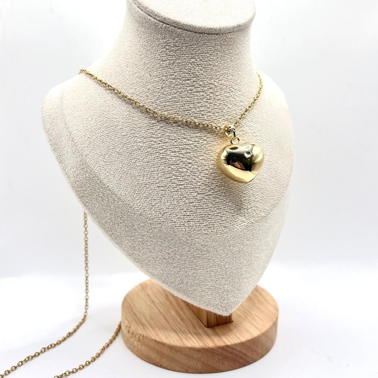 CHIAMANGELI ACCIAIO CUORE BOMB E ZIRCONE