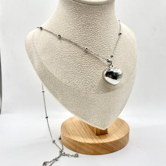 CHIAMANGELI ACCIAIO CUORE LISCIO