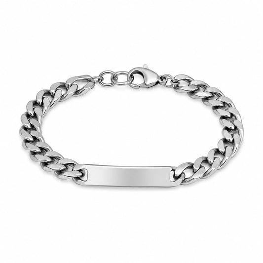 BR STEEL MEN'S GRUMETTA 6 MM PLATE 4X1CM