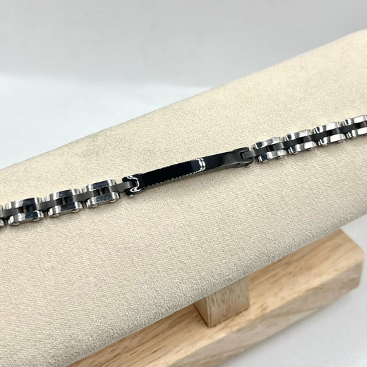 BR ACC TARGHETTA NERA