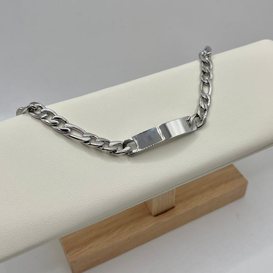 BR ACCIAIO TARGA 4 MM 4X 0,7 CM