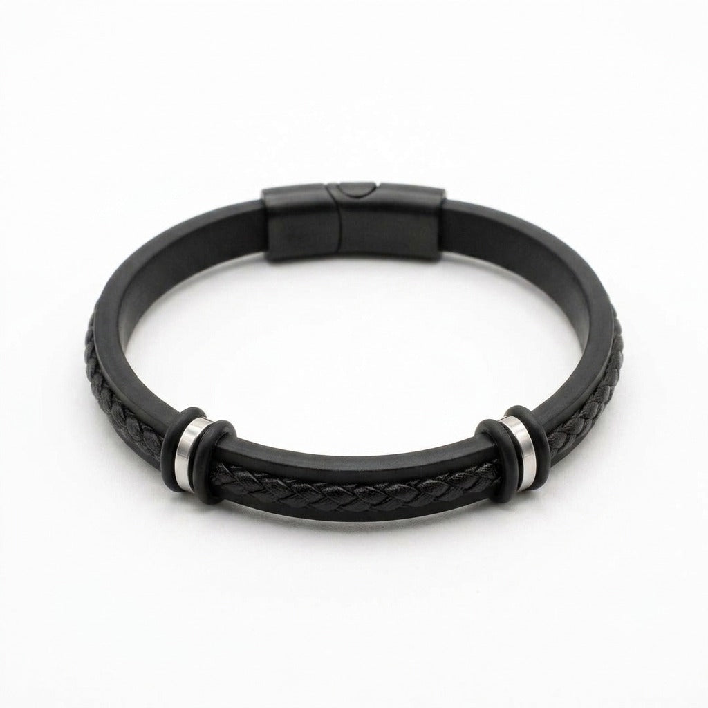 BR RUBBER BRAID LEATHER