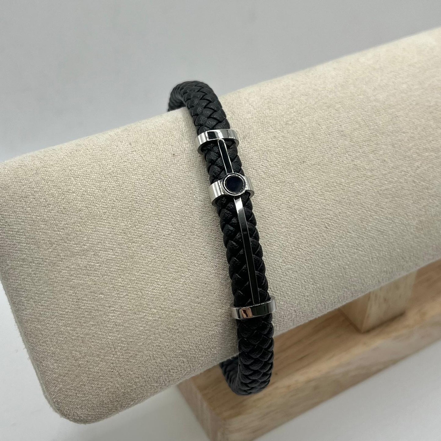 BR CUOIO ELEM CERCHIO NERO