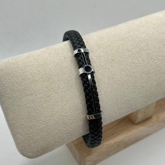 BR CUOIO ELEM CERCHIO NERO