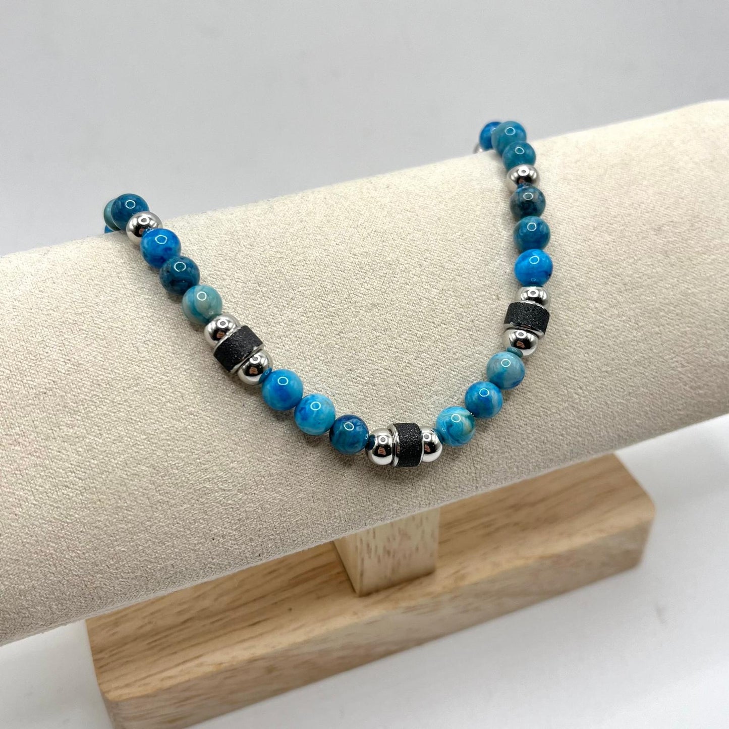 BR PALLINE AZZURRE E RONDELLE