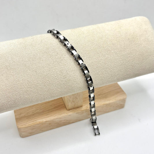 BR ACCIAIO TARGHETTE E 3 ZIRC NERI