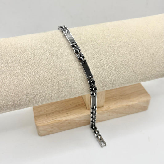 BR ACCIAO 3 TARGHE NERE