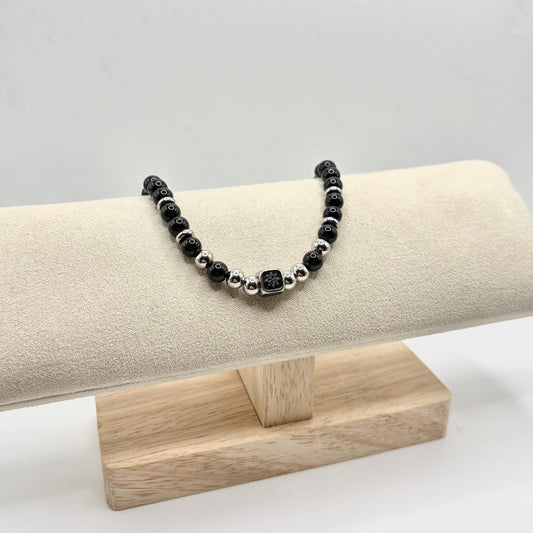 BR ACCIAIO PALLINE + DADO ROSA DEI VENTI