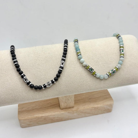 BR ACCIAIO PALLINE E INSERTI ZIRCONE