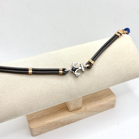 BR ACCIAIO PELLE E ANCORA