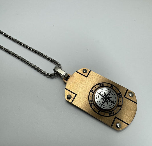 CL ACCIAO TARGA ROSA DEI VENTI