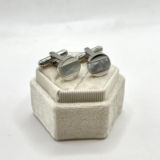 GM ACCIAIO TONDI MADREPERLA