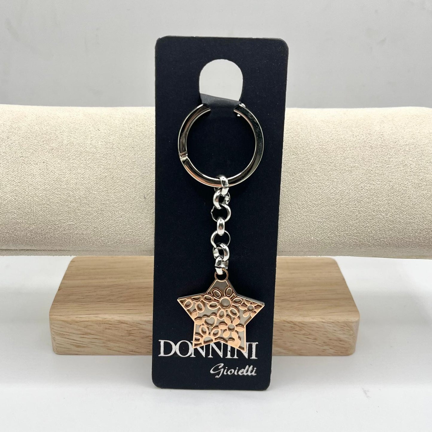 PORTACHIAVI ACCIAIO STELLA