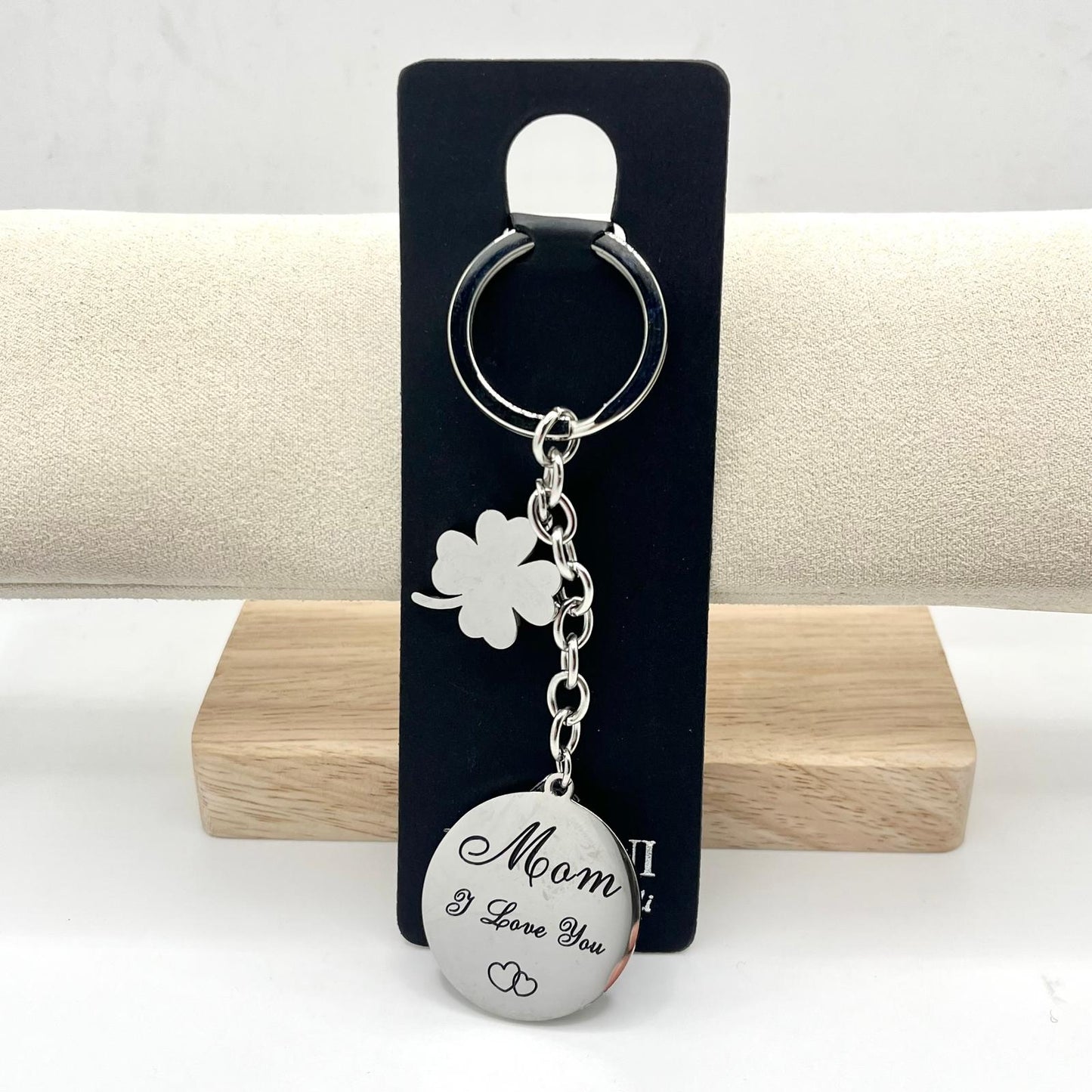 PORTACHIAVI ACC QUADRI E LASTRA FRASE