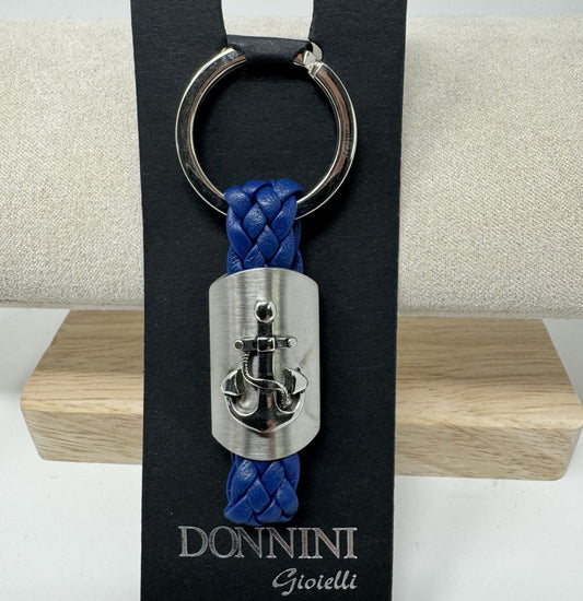 PORTACHIAVI CUOIO E ELEM ANCORA