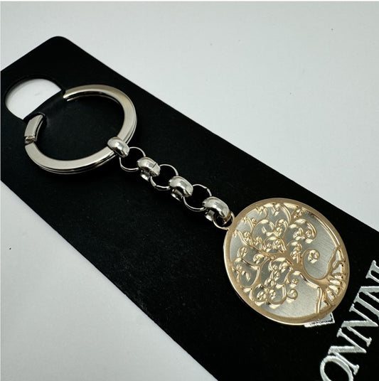 PORTACHIAVI ACCIAIO ALBERO DELLA VITA