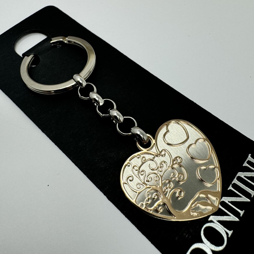 PORTACHIAVI ACCIAIO CUORE