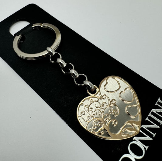 PORTACHIAVI ACCIAIO CUORE