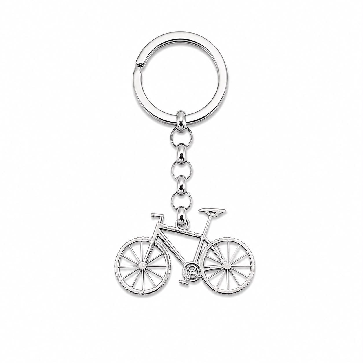 STEEL BIKE KEYCHAIN