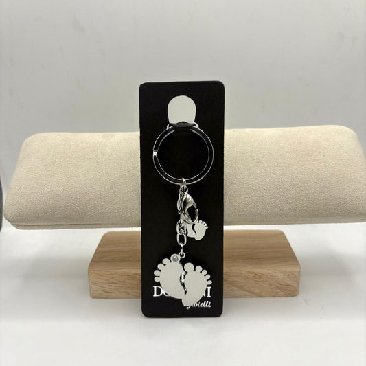STEEL PADEL RACKET KEY RING