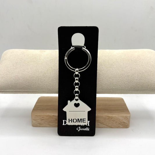 STEEL PADEL RACKET KEY RING