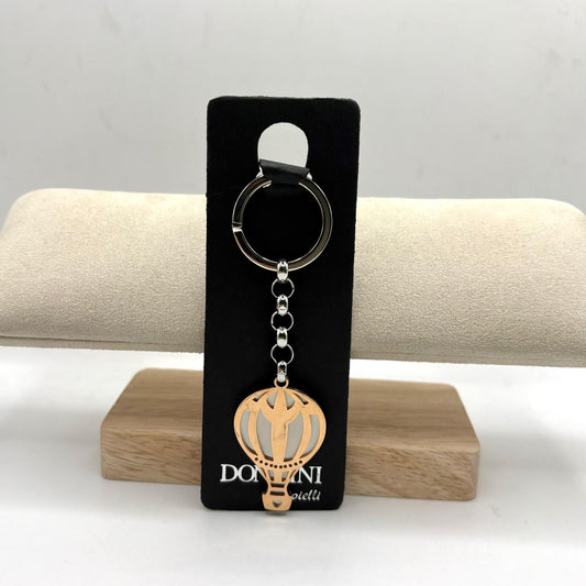 STEEL PADEL RACKET KEY RING