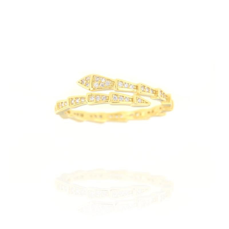 AN INCROCIO GEOMETRICO SERPENTE ZIRC