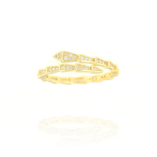 AN INCROCIO GEOMETRICO SERPENTE ZIRC