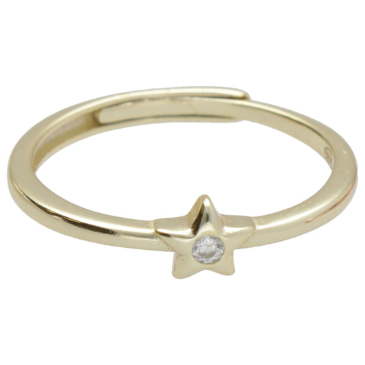 AN STELLA LISCIA E ZIRCONE CENTRALE