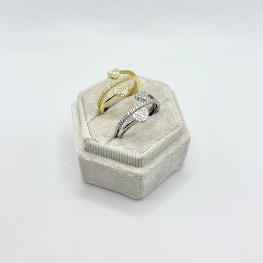 AN DOPPIO CUORE ZIRC E FILA ZIRCONI