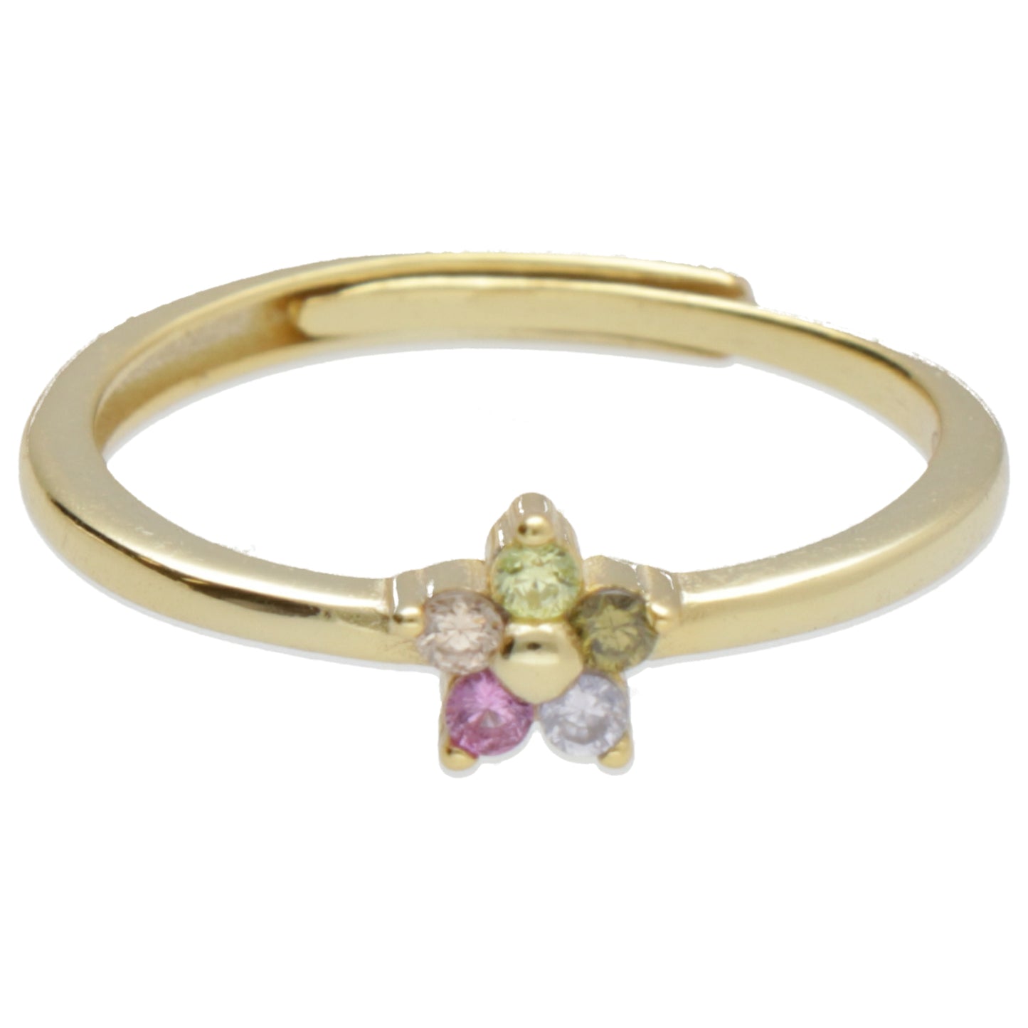 AN FIORE ZIRCONI MULTICOLORE