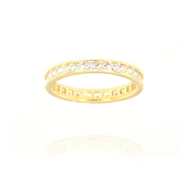 AN FASCIA 3 MM ZIRCONI QUADRATI MIS 20